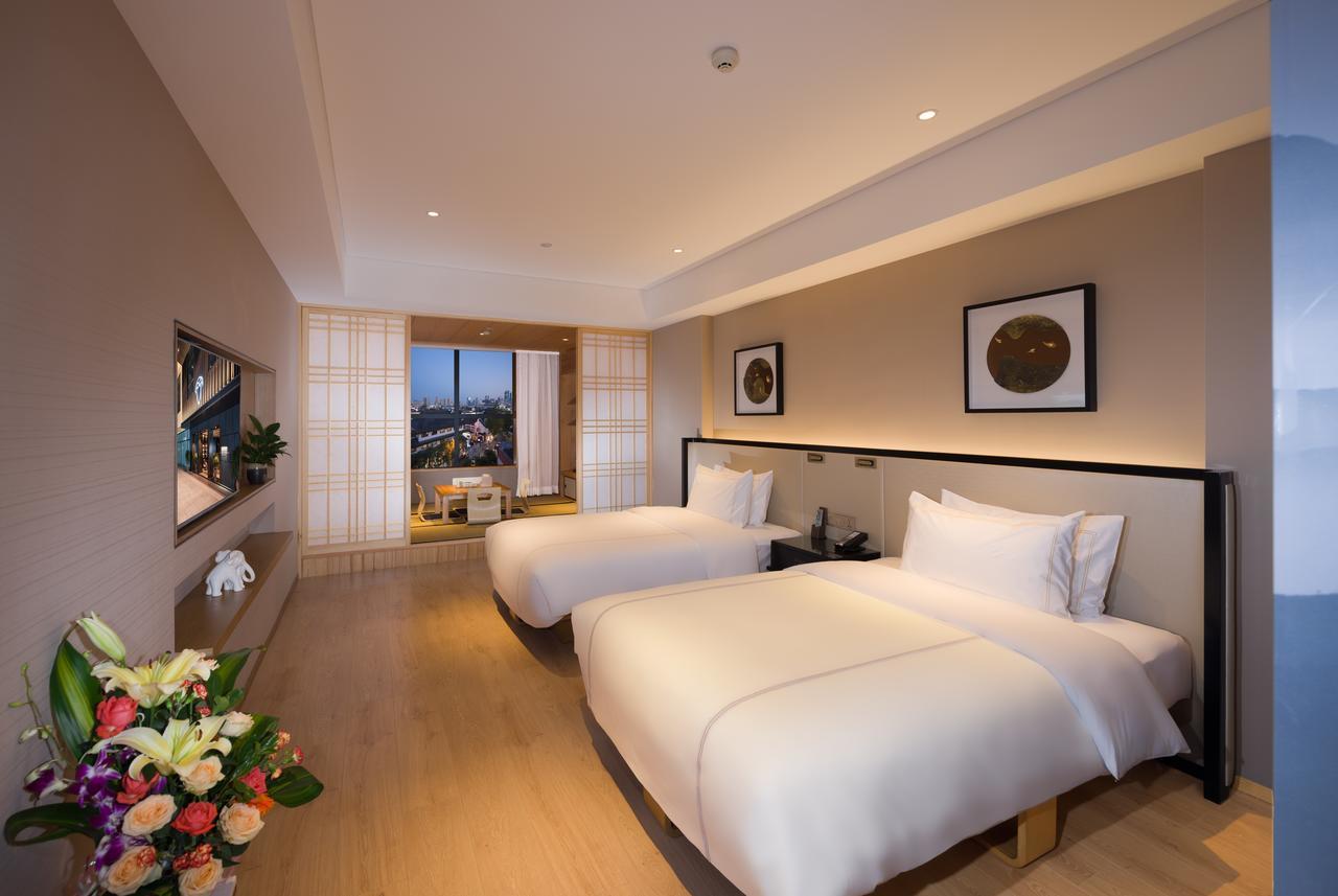 Nanjing Shuguangwei Hotel Bagian luar foto